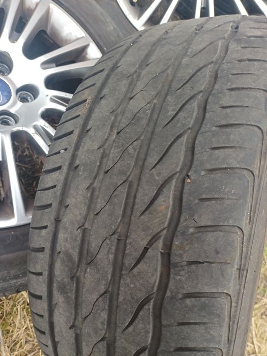 Kola aluminiowe 17 cali 5x108, ET 52.5 opony 235/55ZR17