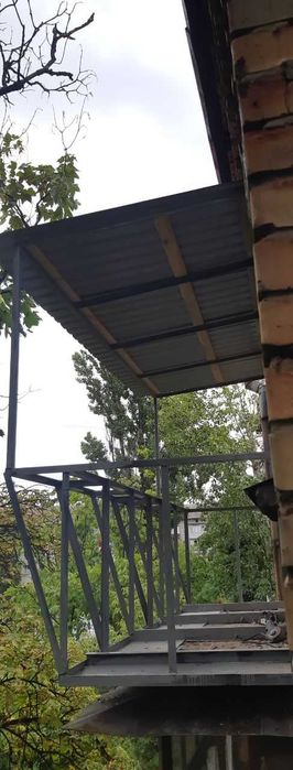 зварювання балкона розширення балкону винос балкон під ключ
