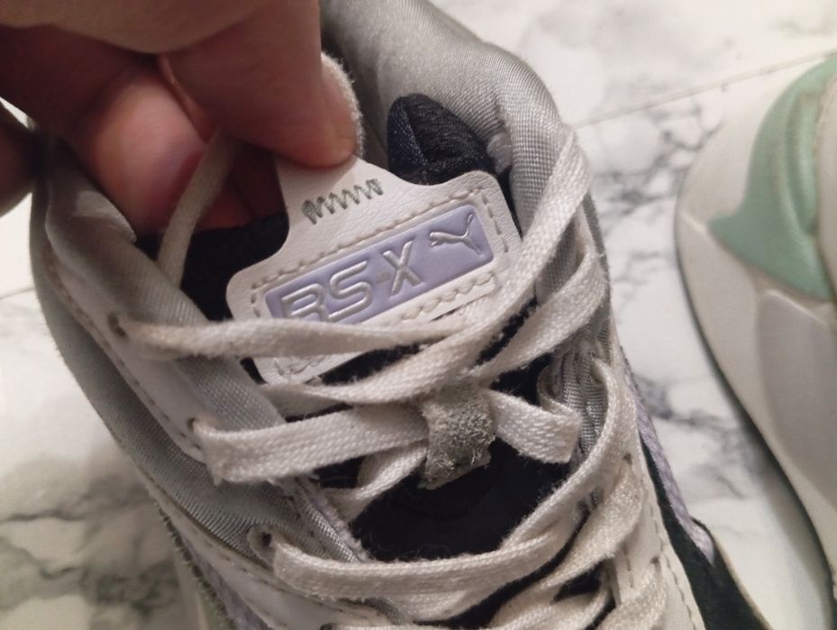 Puma pro размер 38,  Кислотные кроссовки