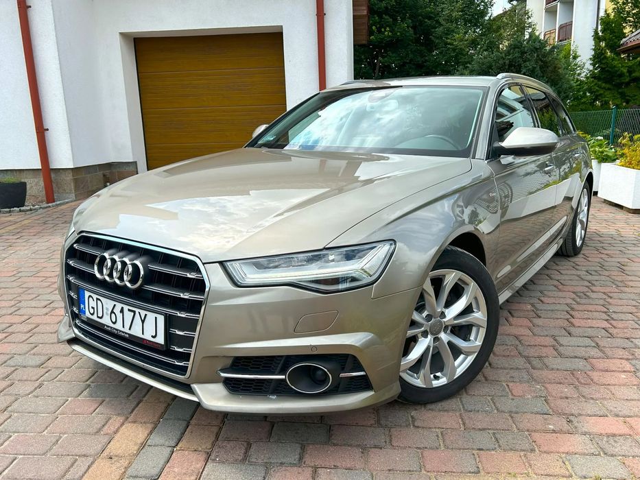 Audi A6 Avant 2.0TDI 190KM S-tronic S-Line Bose / Asystenci / Salon Polska / FV23%