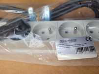 Profesjonalna Listwa zasilająca  9x230V Schuko, 1U, 19 "