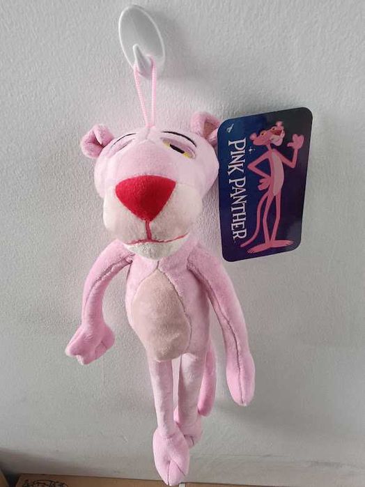 Novidade:Peluche Pantera Cor de Rosa 40cm