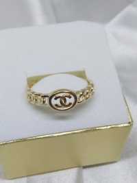 Piękny Złoty pierścionek, złoto 585, r 16