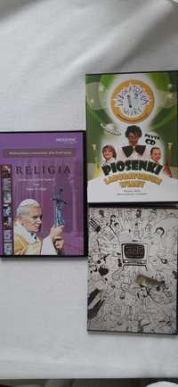 3 DVD 3MC 3-minutowy katechizm+Multimedialny atlas religijny+Laborat