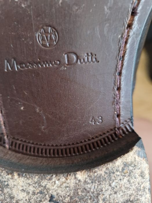 Buty do garnituru massimo dutti