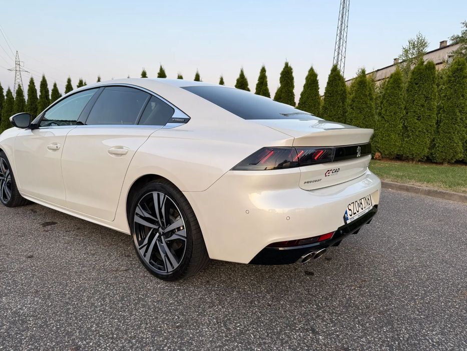 Peugeot 508 GT Line, I właściciel, ASO,2 kom.kól, garażowany, gwarancja, f.vat 23%