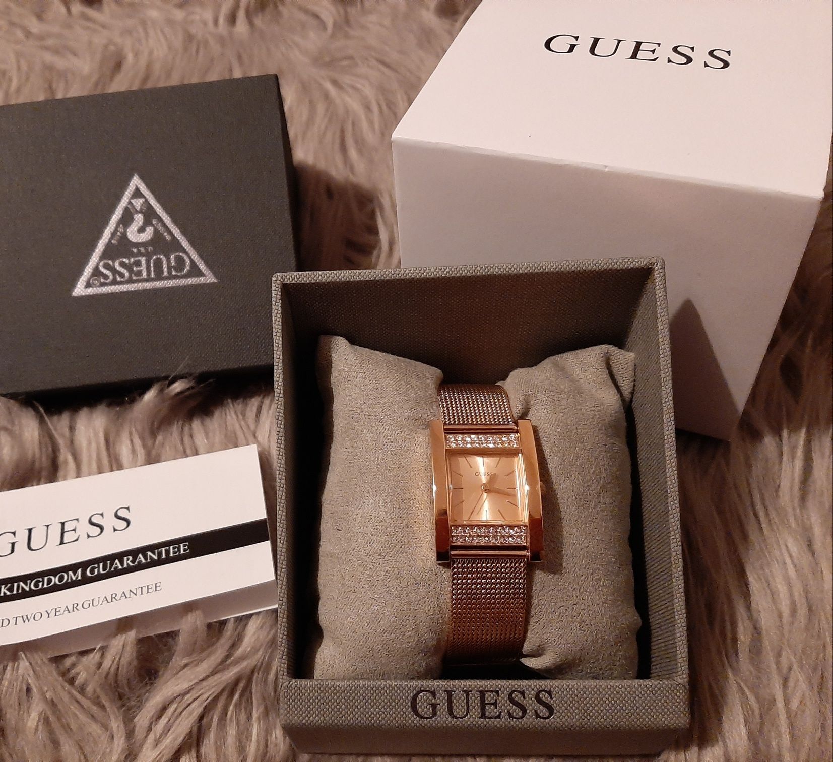 Nowy zegarek Guess Okazja prezent bransoleta kryształ