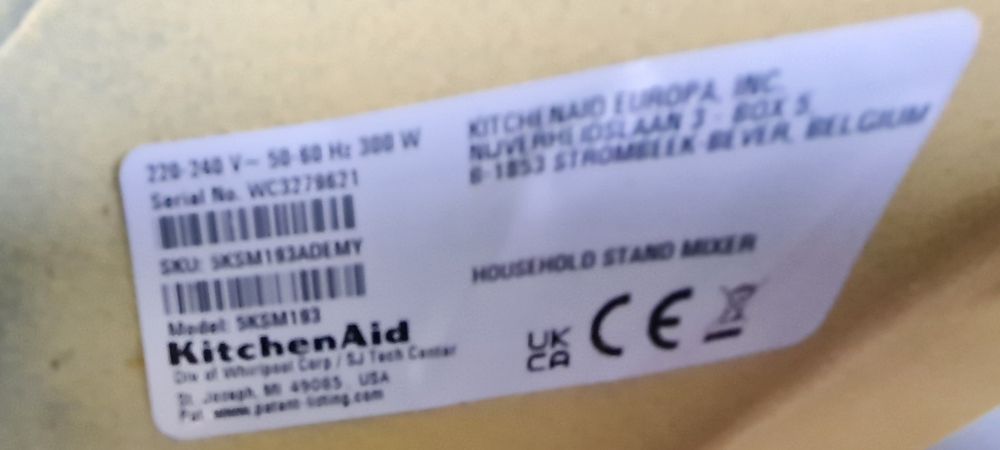 Kitchenaid. Robot planetarny.Mikser Kitchen Aid ARTISAN 2023