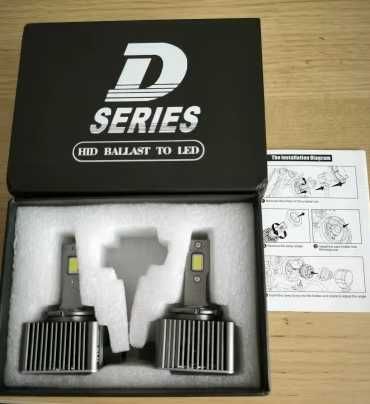 Автомобільні LED лампи тип D1S D3S. Потужність 70W