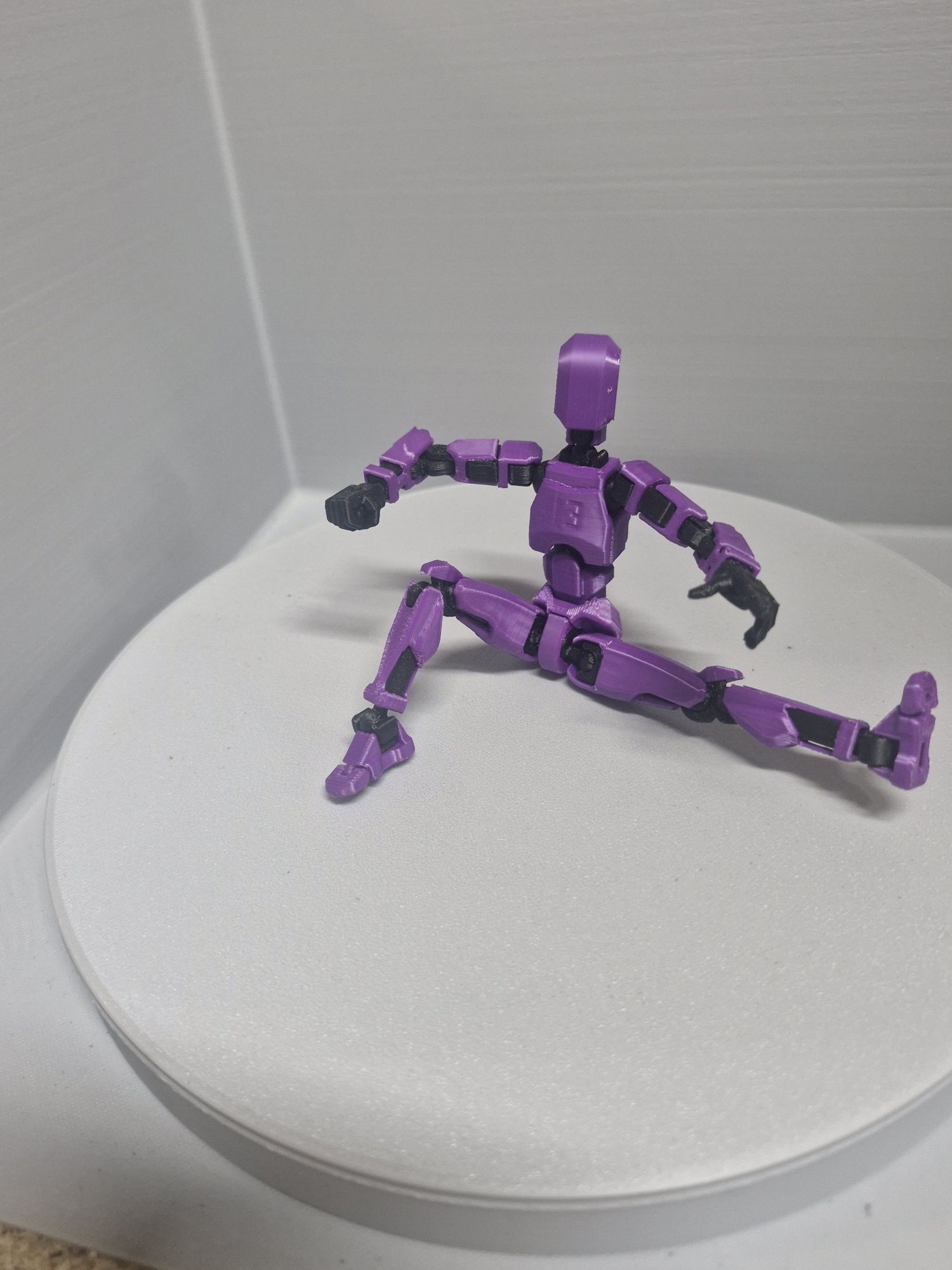 Robot articulado Dummy 13 Versão Montado impressão 3D- EL3Dcreations