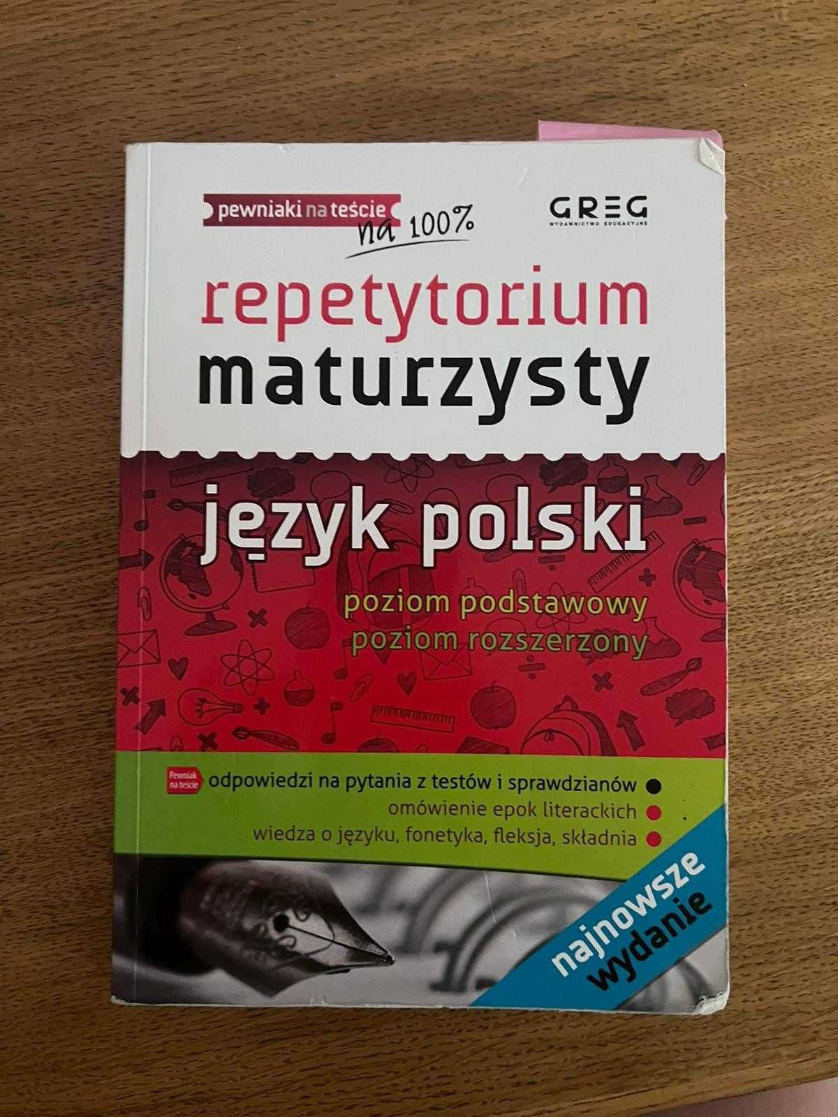 repetytorium maturzysty język polski GREG