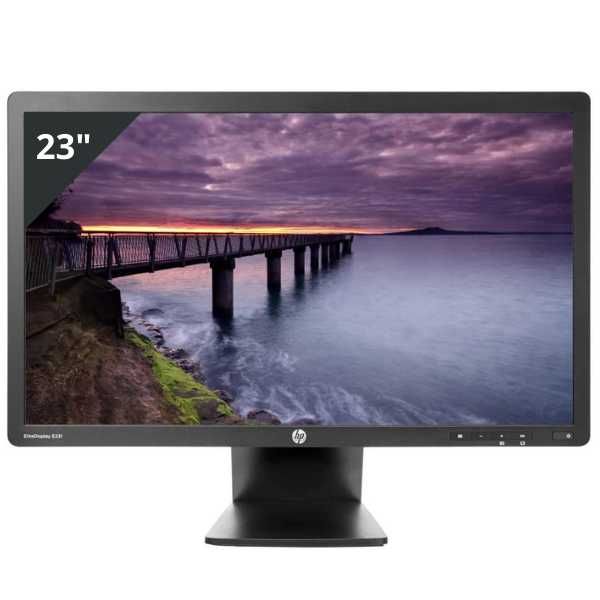 HP EliteDisplay E231 - Linha Profissional - 23" - FullHD - Grade A