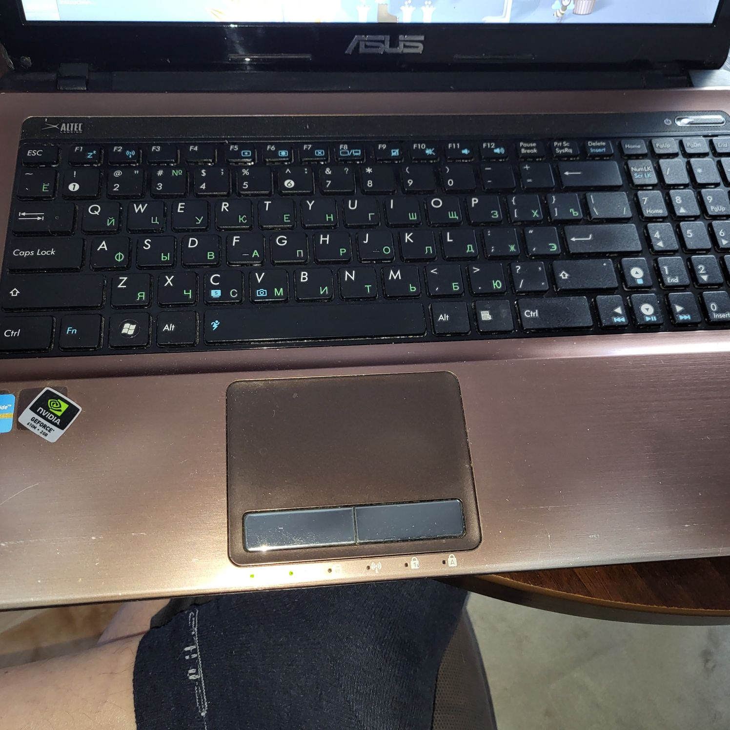 Ноутбук asus k53sd