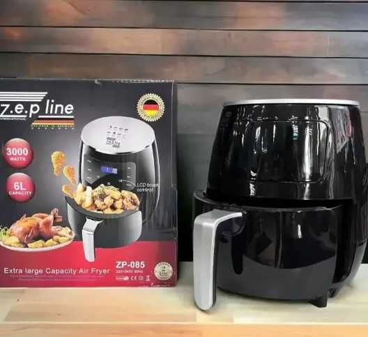 Аерофритюрниця Zepline 6 л / 3000 Вт - Готуйте смачно без олії