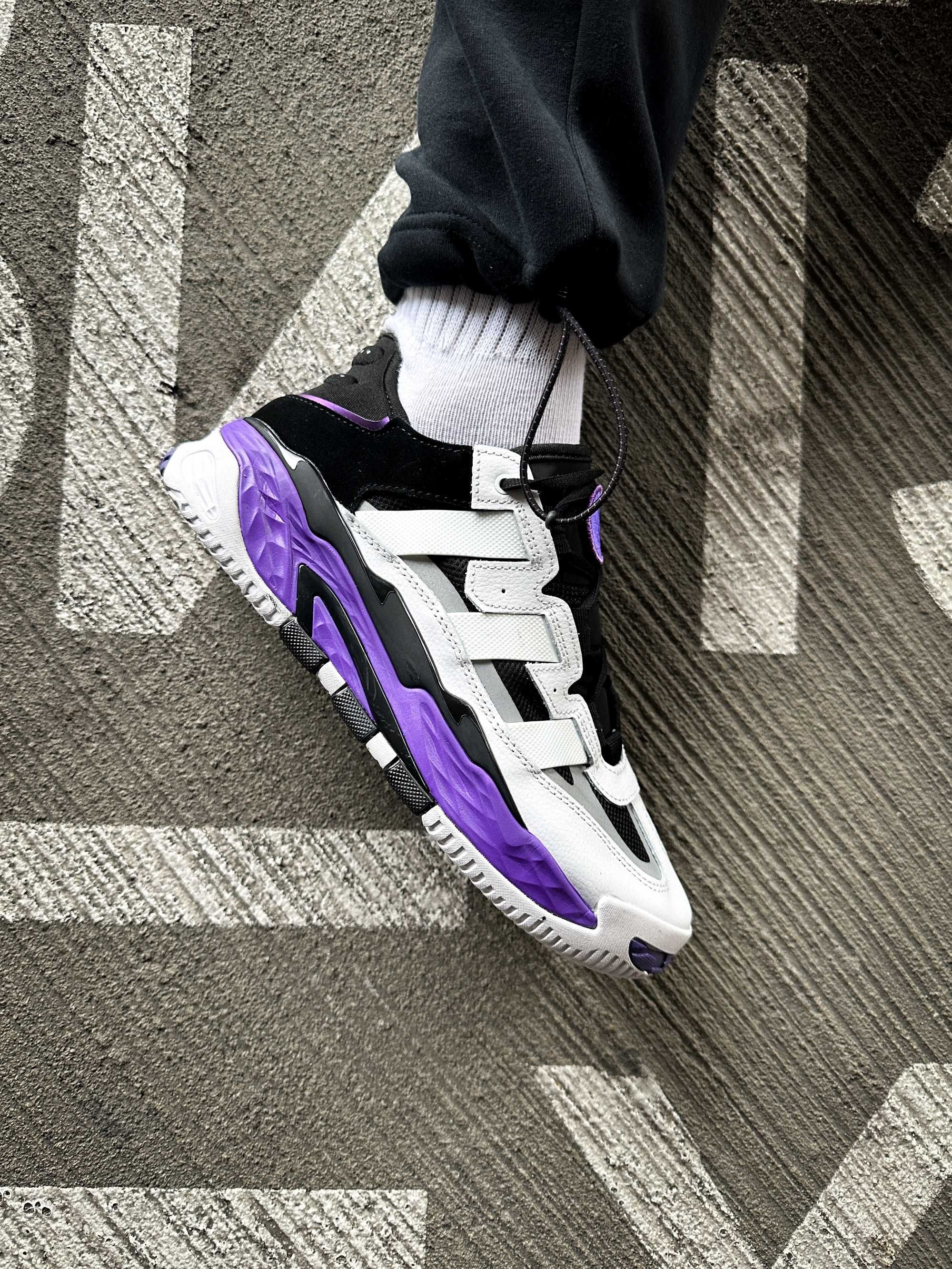 Adidas Niteball "White Purple"