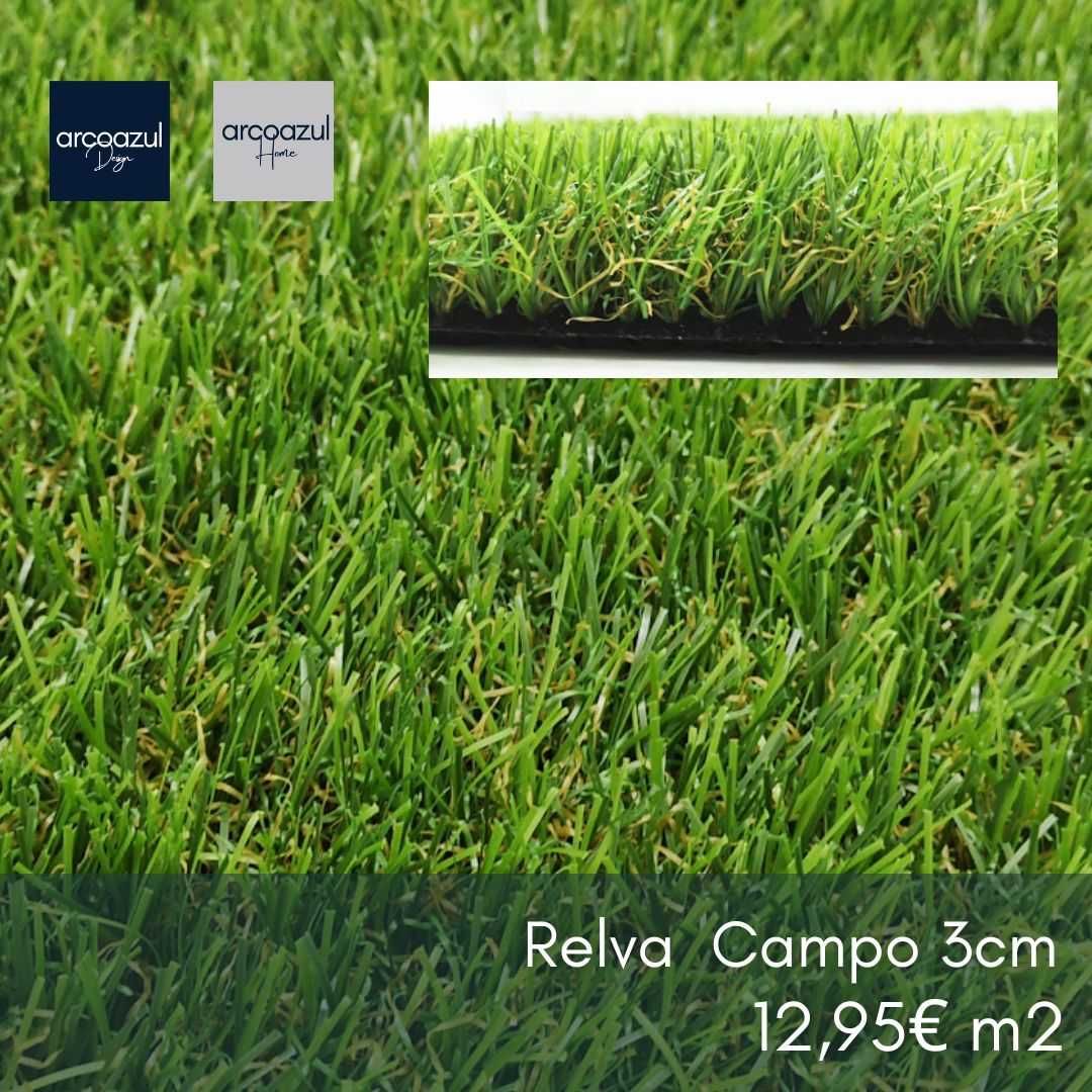 Relva Campo - 3cm - Melhor Preço qualidade do mercado By Arcoazul