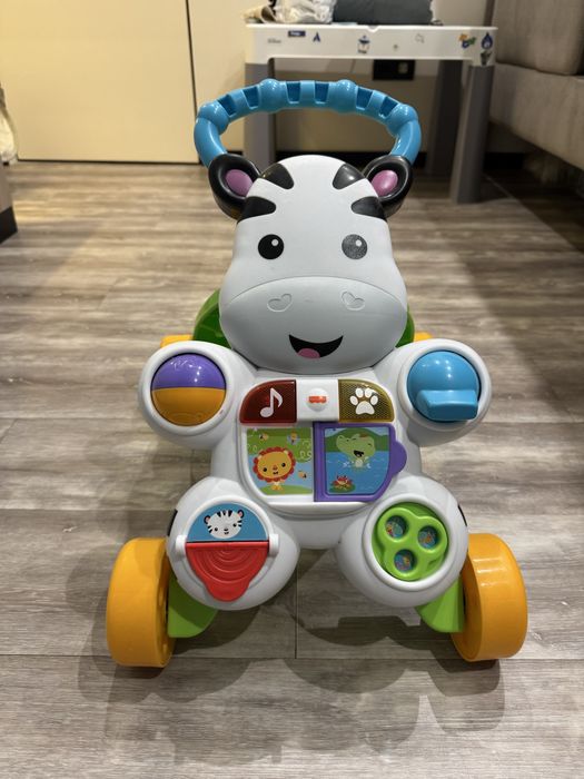 Інтерактивні ходунки Fisher-Price Зебра перші кроки