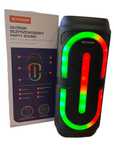 Głośnik przenośny BT Bluetooth RGB BSPS-100 czarny 20W Hykker