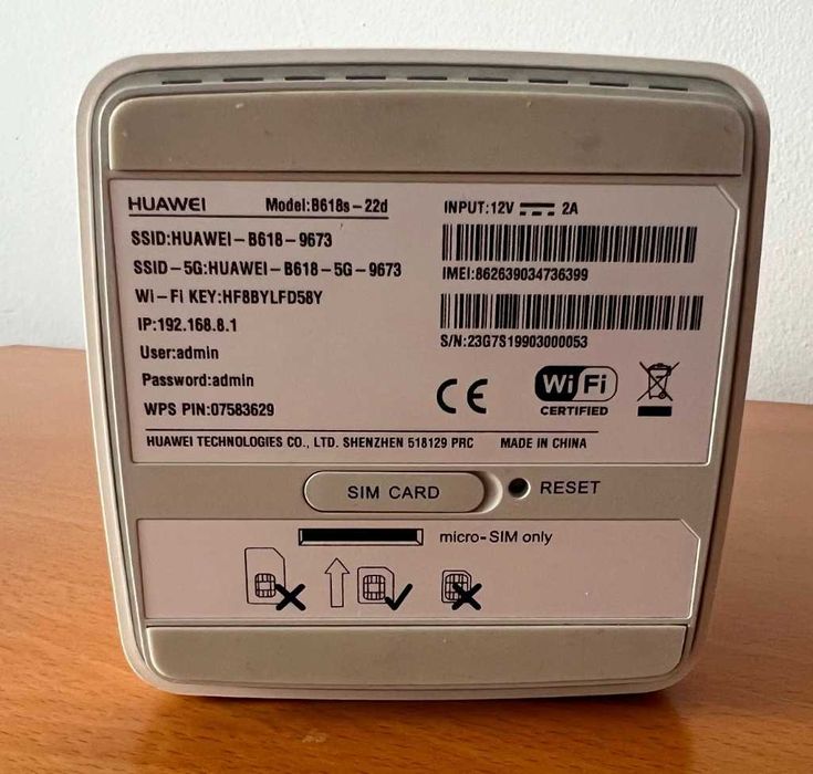 Router Huawei B618s 1300Mbps 3G/4G (LTE Ultra) 600 na kartę sim