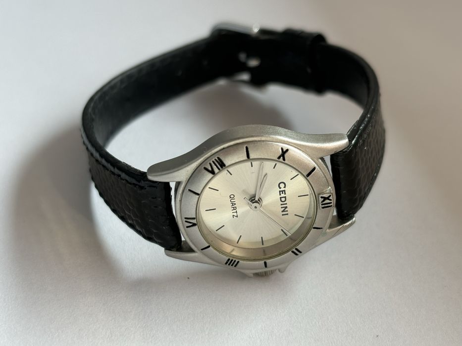Zegarek Damski - Cedini -  Quartz - Czarny Pasek