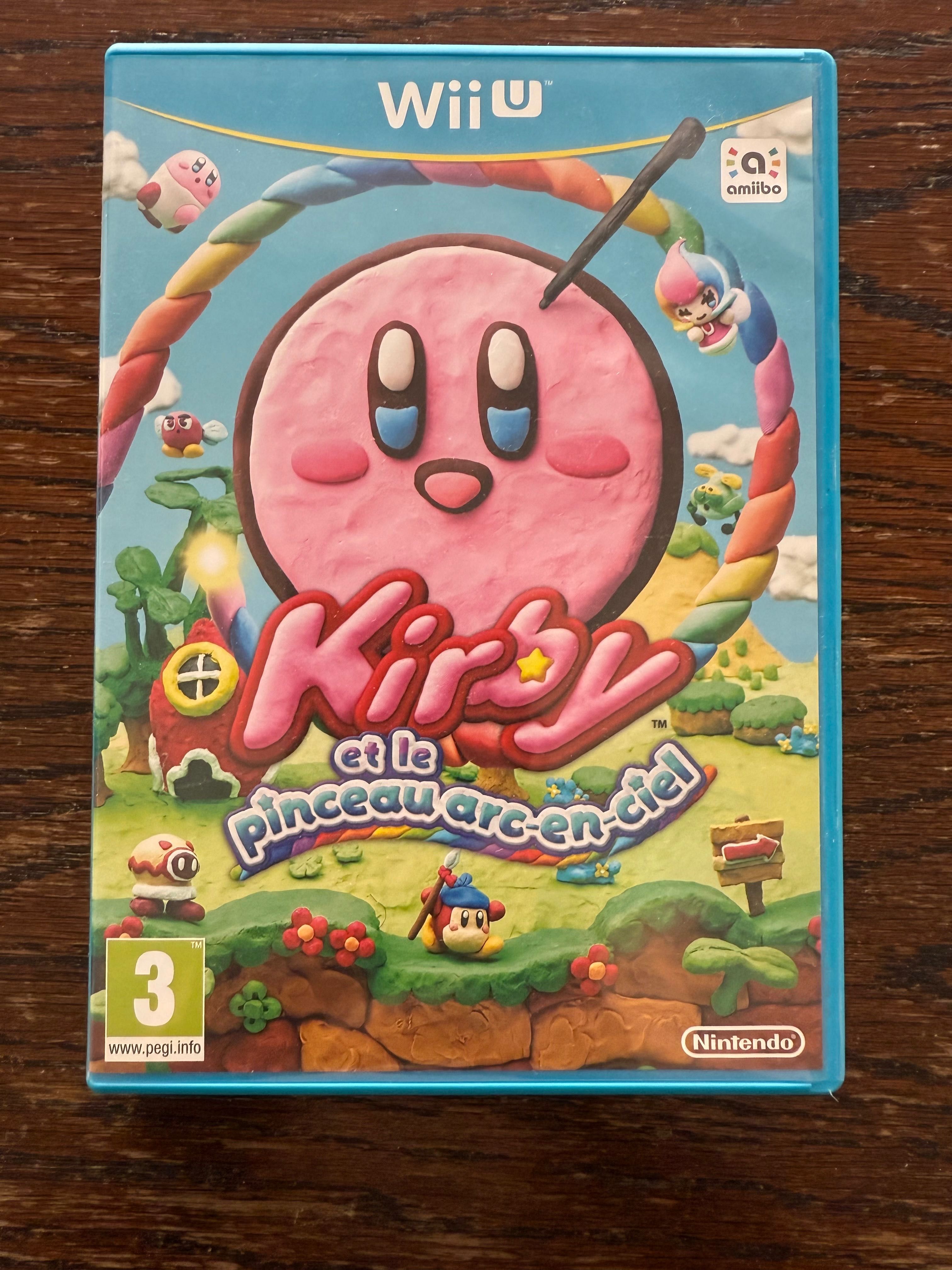 Jogo Wii U - Kirby and the Rainbow Curse