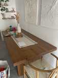 Mesa Laredoute com cadeiras e banco