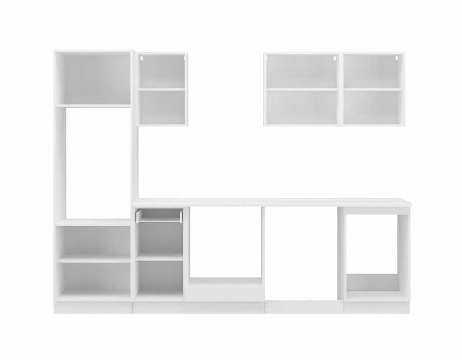 Gotowy zestaw mebli kuchennych 270 cm z blatem - 6 kolorów do wyboru