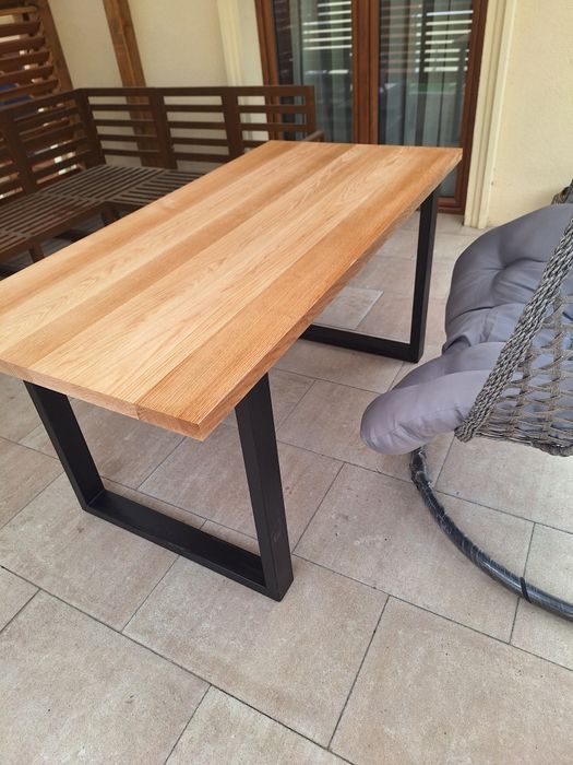 Stol z litego dębu na wymiar