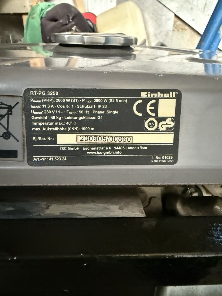 Генератор EINHELL 2.6 кВт