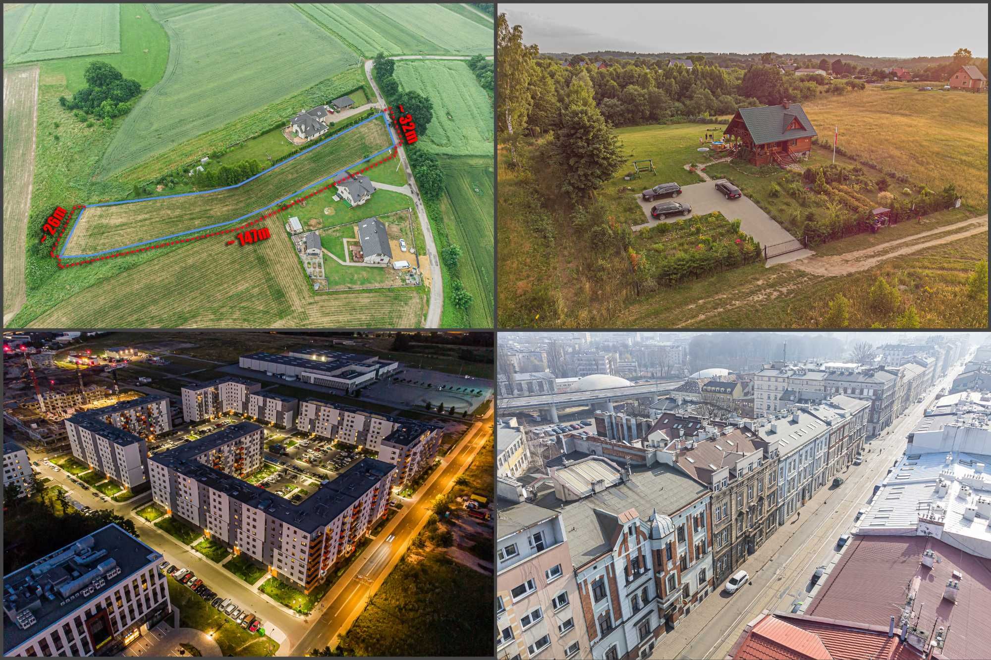 Fotografia wnętrz filmowanie nieruchomości zdjęcia mieszkania dom dron