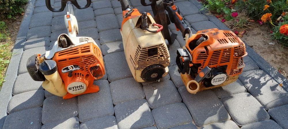Kosy spalinowe. Pakiet 3 sztuki Stihl fs55r fs85r
