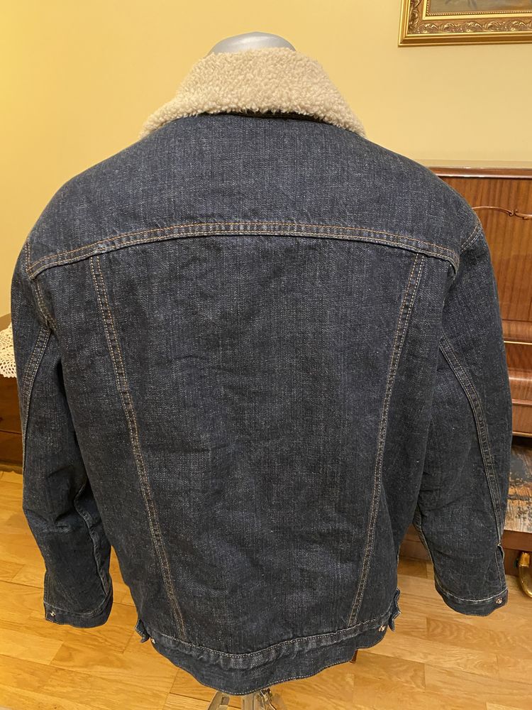 Kurtka katana ocieplana jeans Levis Sherpa