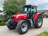 Massey Ferguson 6465 Pneumatyka, TUZ 2005r (Fendt, John Deere)