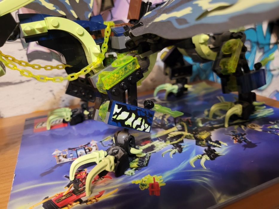 Lego ninjago smok morro 70736