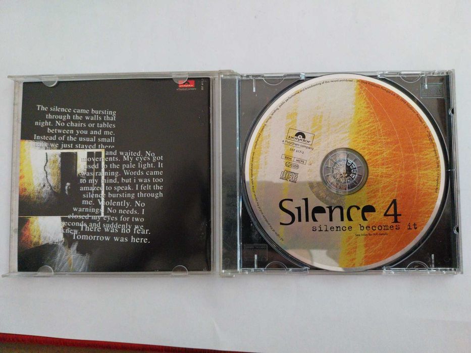 Cd´s originais "Silence 4, Silence 4 (only pain real) e Nsync "
