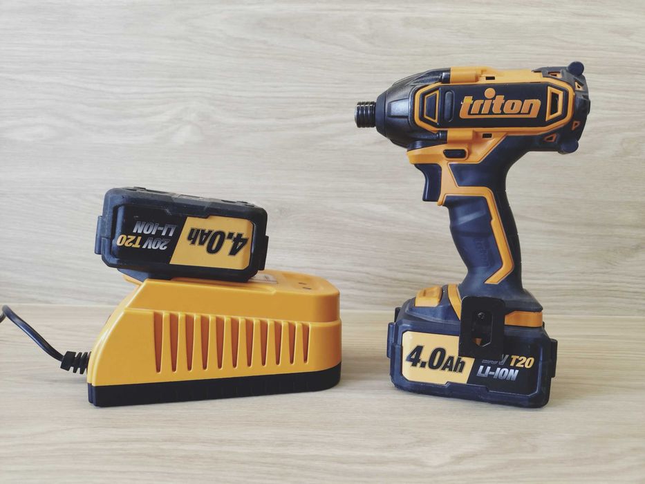 Triton T20CH wkrętarka udarowa 20V 2 x 4Ah
