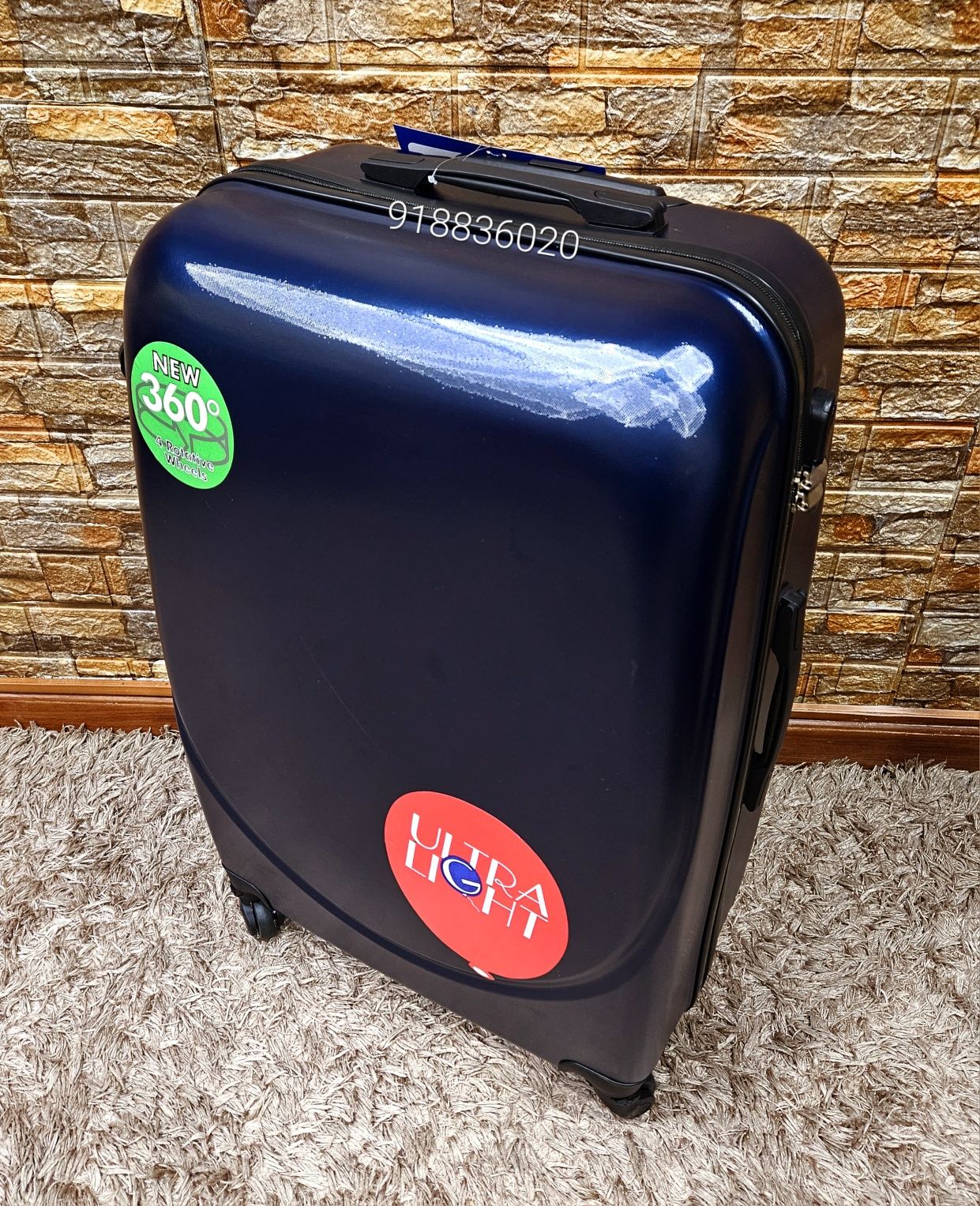 MALA MÉDIA PORÃO 23Kg NOVAS - Com Trolley Viagem - OPORTUNIDADE