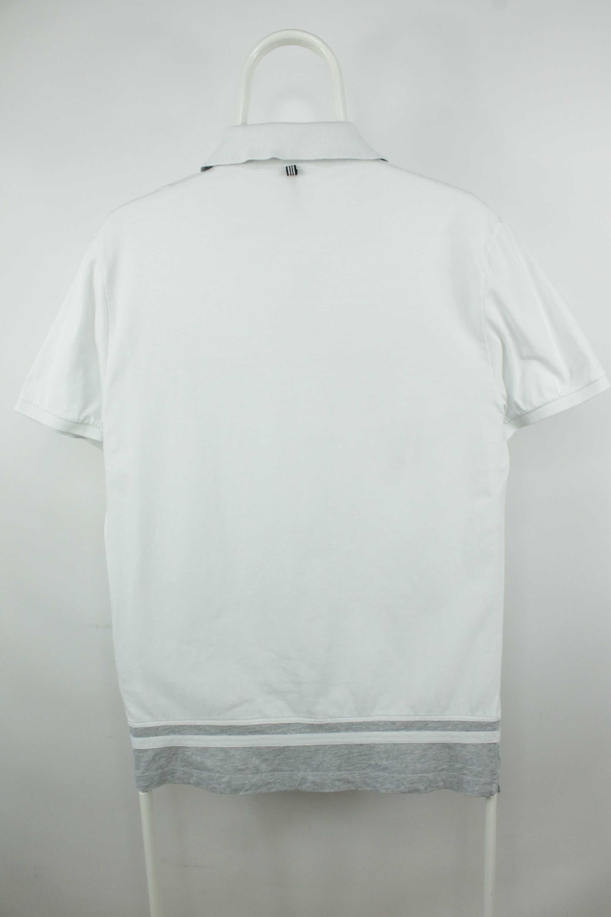 Люксове біле поло футболка Cerruti 1881 Slim Fit White Polo Оригінал М