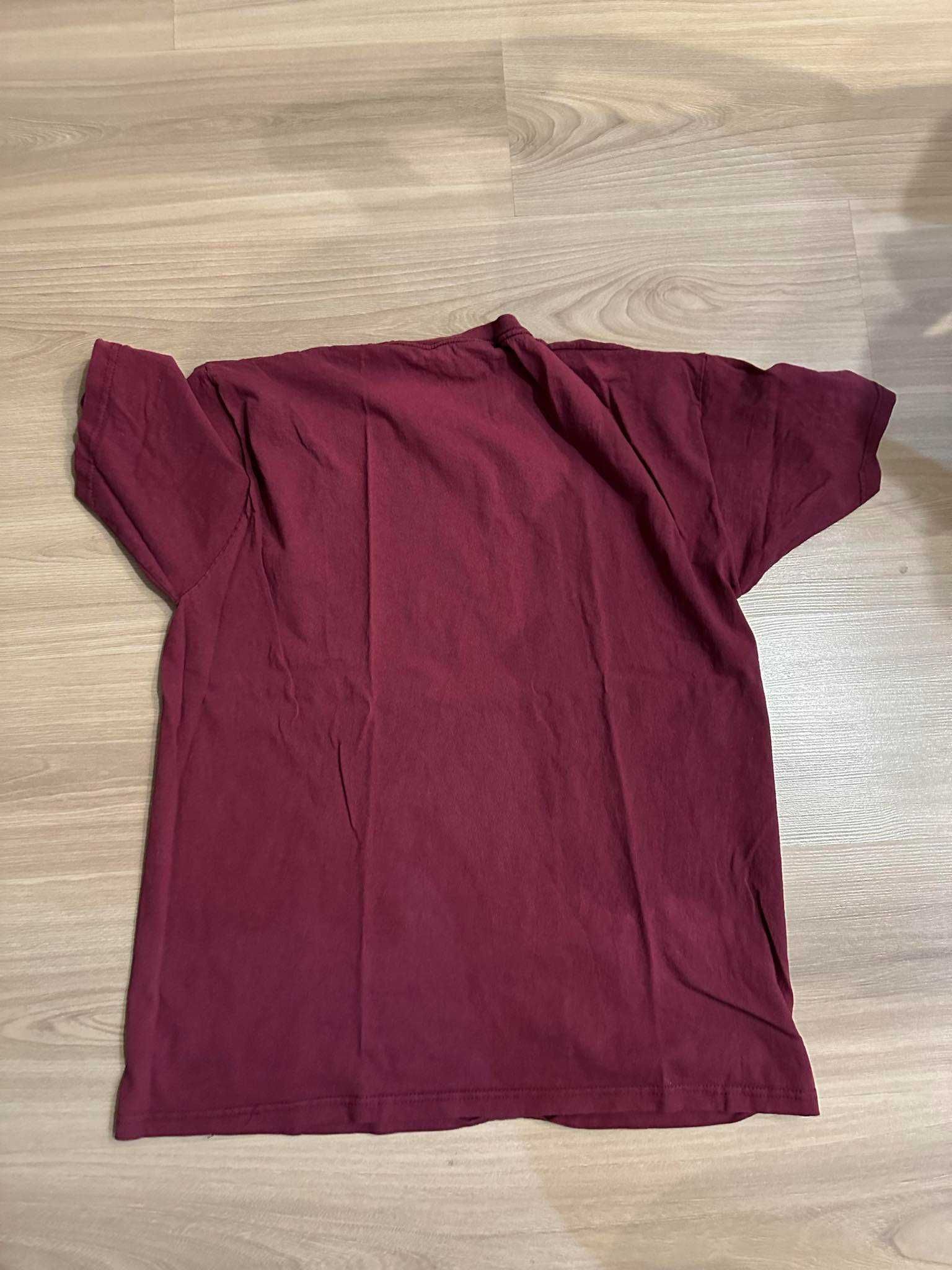 Koszulka czerwono-fioletowa L