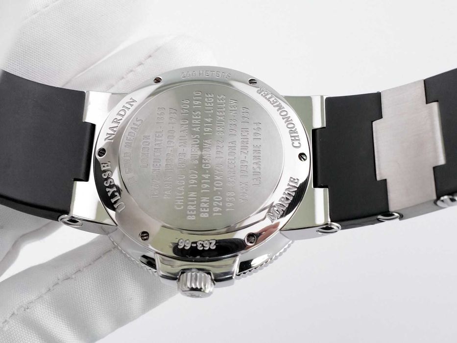 Ulysse Nardin Marine Chronometer 41mm Black Dial