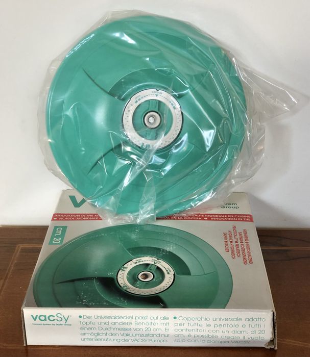 NOWA pokrywka do pojemnika próżniowego system VacSy Zepter 20 cm Italy