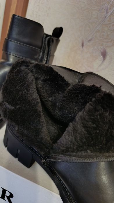 Сапоги чоботи зимові жіночі р 40