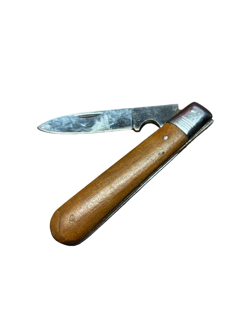 Nóż składany vintage prl scyzoryk