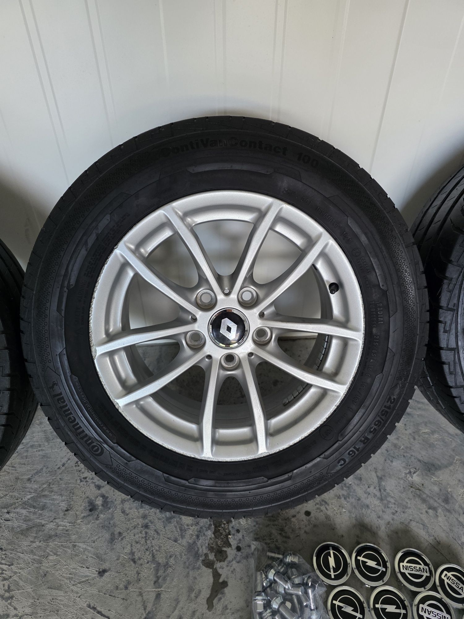 5x118 16 Koła Opel vivaro Renault Trafic Nissan Primastar 215/65/16c