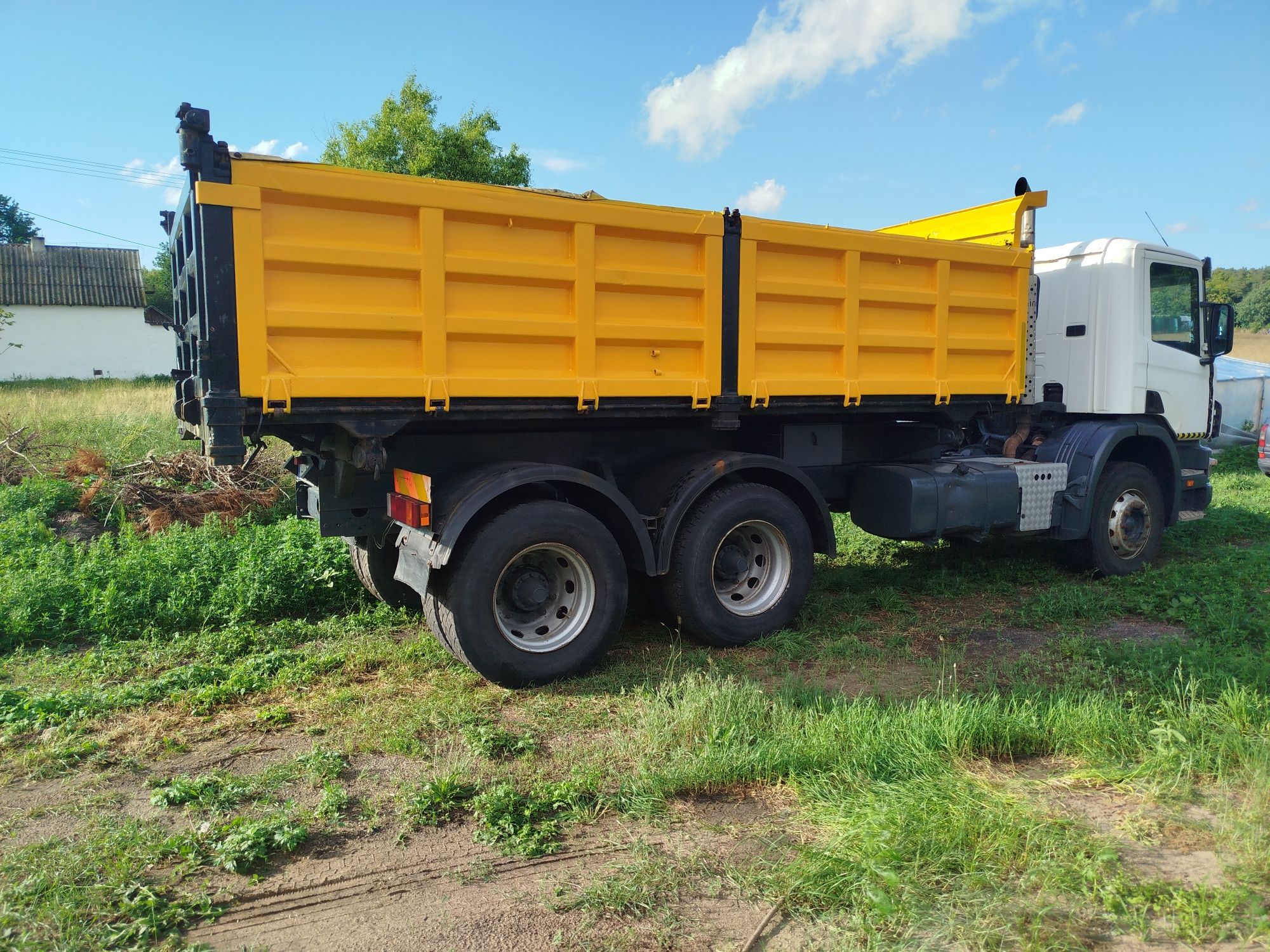 SCANIA 94C wywrotka 3- osiowa  umowa