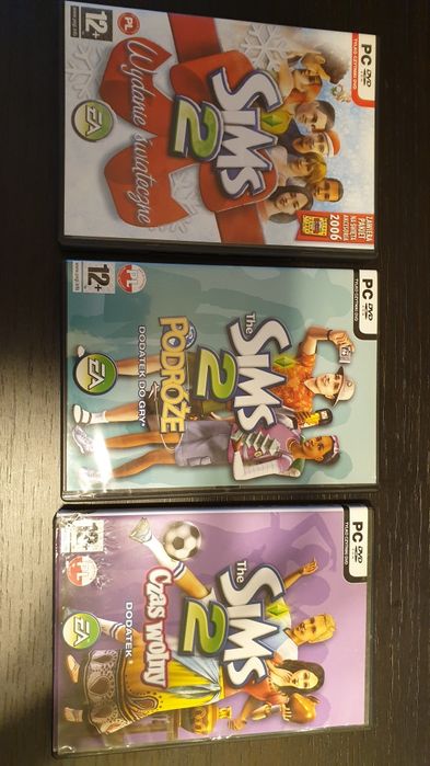The Sims 2 Wydanie Świąteczne i dodatki: Podróże, Czas Wolny