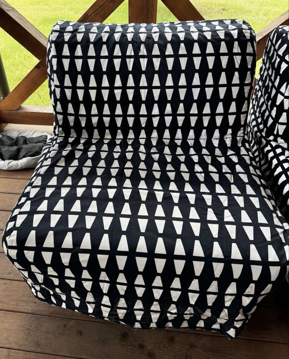 Fotel rozkladany Ikea Lycksele