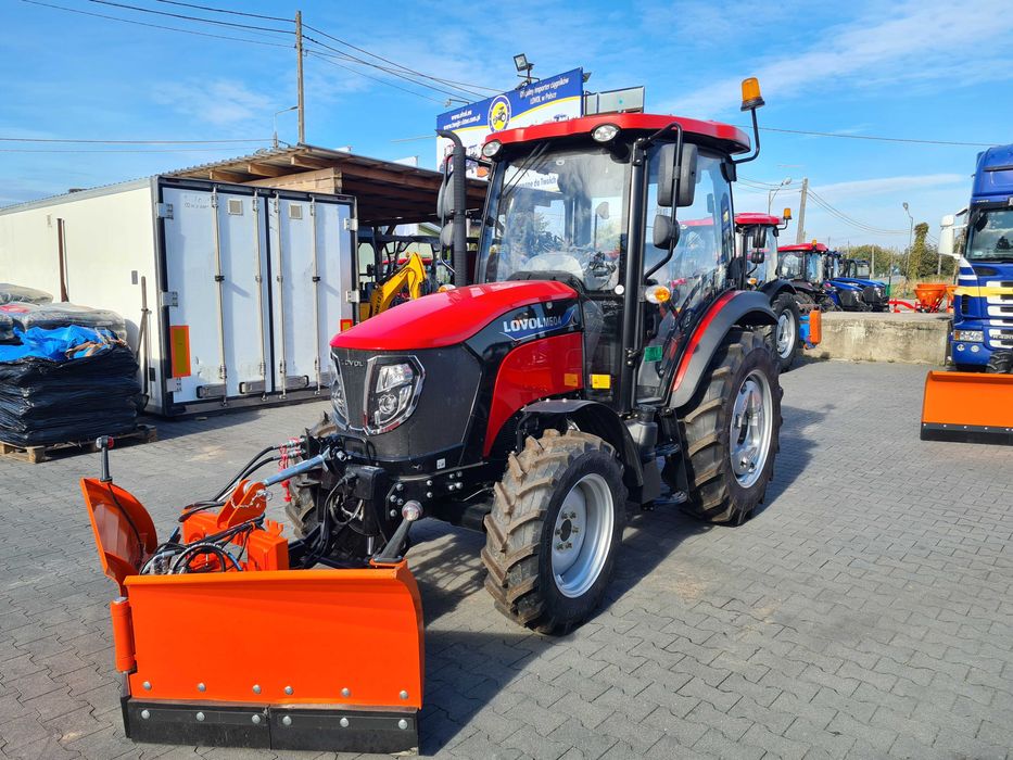 LOVOL M504 50KM Rewers Klima Radio 4x4 Komunalny Odśnieżanie Zima