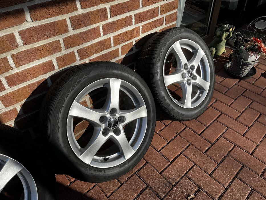 195/55/16” 5x112 ET38 Alufelgi Koła zimowe Audi VW Skoda Seat