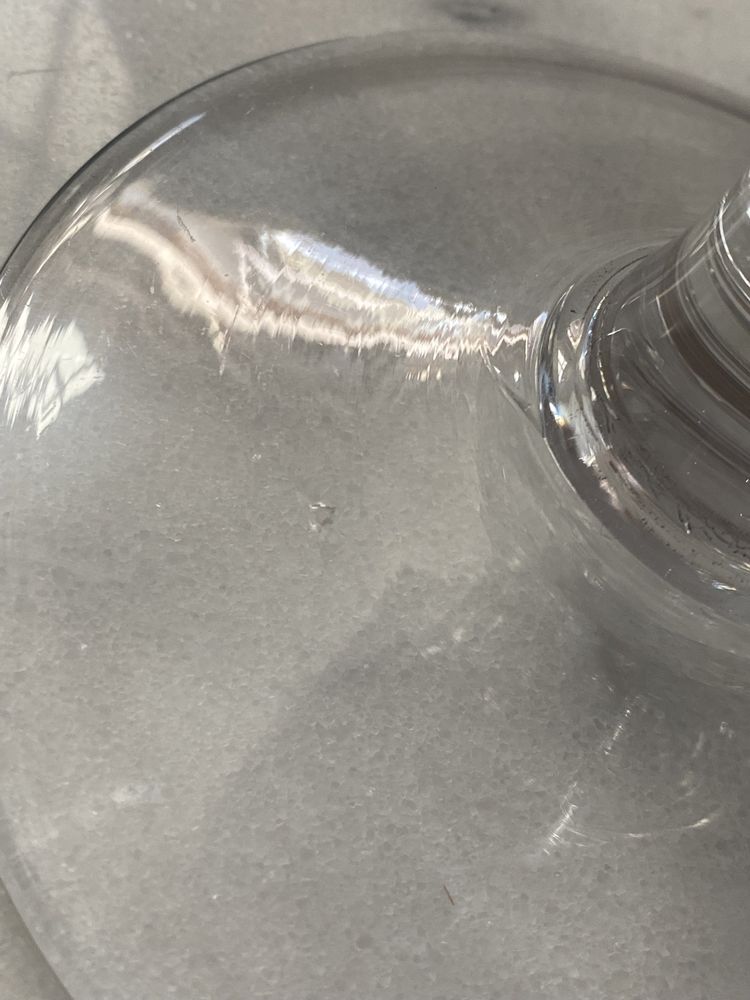 Duży szklany kielich/wazon